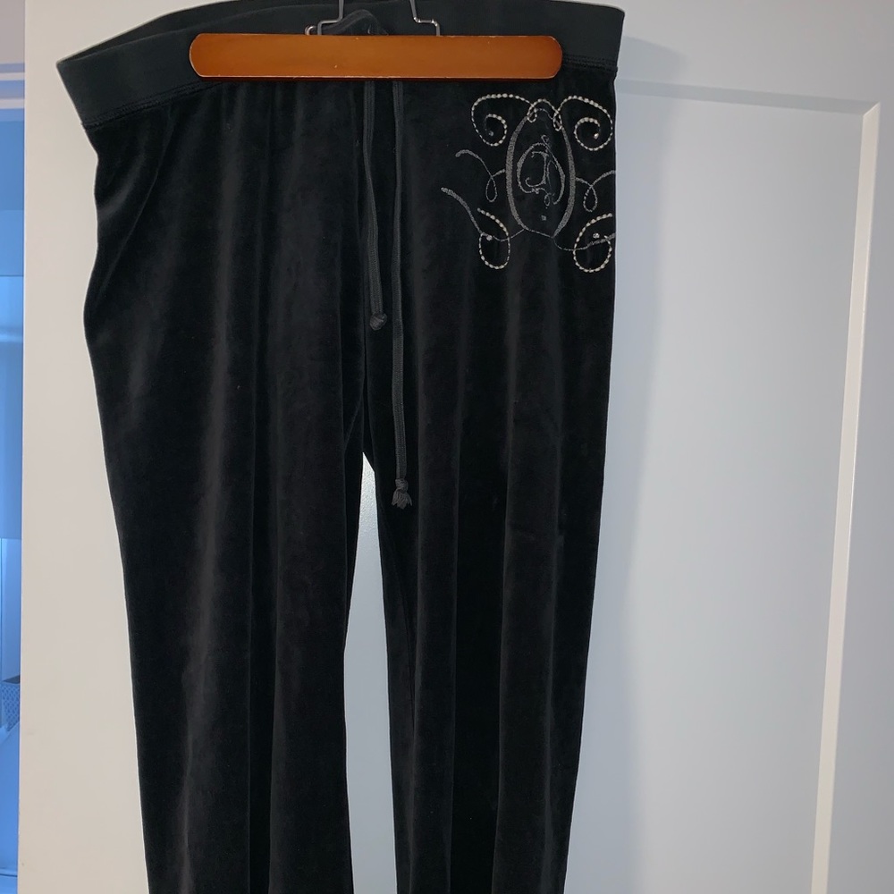 Juicy couture black sweatpants